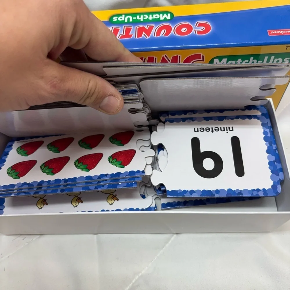 Lakeshore Counting Match-Ups Puzzle Set Game